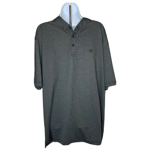 Travis Mathew Other - Travis Mathew Polo Golf Shirt XXL Gray Checkered